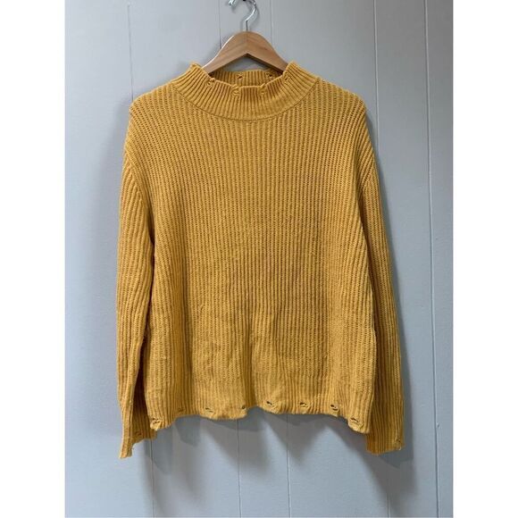 Staccato Distressed Sweater Medium - Picture 1 of 4